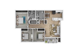 The Ridgewood 203 floor plan